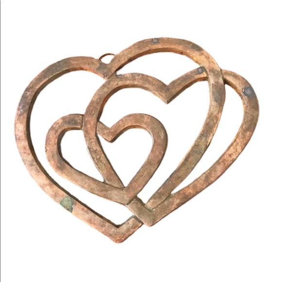 Vintage wrought iron trivet - Picture 3 of 8